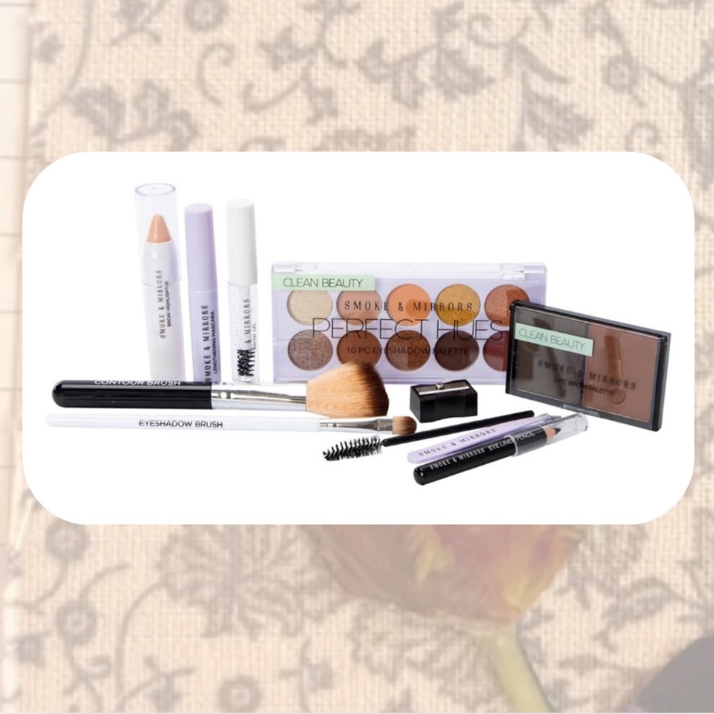 🎉HP!🎉🏷️🎉🆕 beauty essentials eye make up bundle kit with various eye shadows